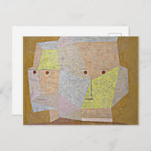 Klee - zwei Leiter Postkarte (Vorne/Hinten)