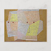 Klee - zwei Leiter Postkarte (Vorderseite)