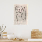 Klee - Zweifelnder Engel Poster (Küche)
