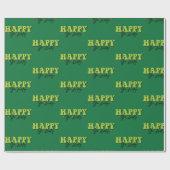 Kleeblatt 3/17 St Patricks Day Geschenkpapier (Flach)