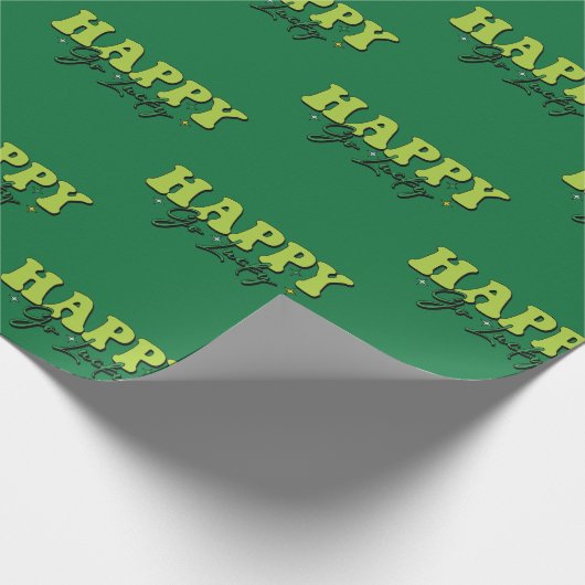 Kleeblatt 3/17 St Patricks Day Geschenkpapier (Ecke)