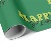 Kleeblatt 3/17 St Patricks Day Geschenkpapier (Rolleneckpunkt)