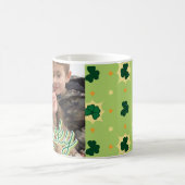 Kleeblatt 3/17 St Patricks Day Kaffeetasse (Mittel)