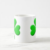 Kleeblatt 3d kaffeetasse (Mittel)