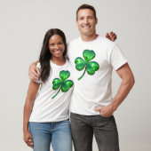 Kleeblatt 3D T-Shirt (Unisex)