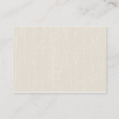 Kleeblatt Adirondack Sitzgelegenheiten Escortkarte Platzkarte (Rückseite)