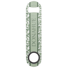 Kleeblatt Aquarell Gemustert Speed Flaschenöffner