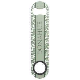 Kleeblatt Aquarell Gemustert Speed Flaschenöffner