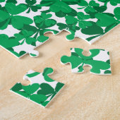 Kleeblatt aus Kleeblättern Puzzle (Seite)