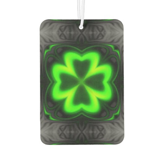 Kleeblatt Autolufterfrischer (Rückseite)