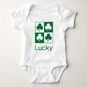 Kleeblatt Baby Strampler