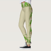 Kleeblatt Beige Leggings (Links)