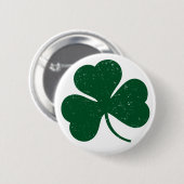 Kleeblatt beunruhigter Knopf Button (Vorne & Hinten)