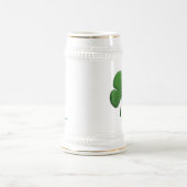 Kleeblatt-Bier Stein Bierglas (Mittel)