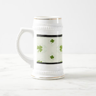 KLEEBLATT BIER STEIN TASSE
