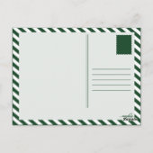 Kleeblatt-Blasen Postkarte (Rückseite)