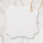 Kleeblatt-Bleistifthalter Geschenkanhänger (Rückseite)