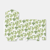 Kleeblatt-Bouquet, Patrick-Tag Geschenkschachtel (Ungefaltet)
