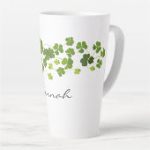Kleeblatt-Bouquet, Patrick-Tag Milchtasse (Rechte Ecke)