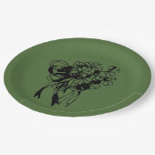 Kleeblatt Bouquet St. Patrick's Day Paper Teller (Schrägansicht)