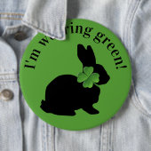 Kleeblatt Bunny Button (Beispiel)