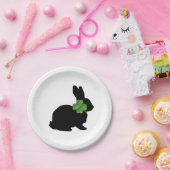 Kleeblatt Bunny Pappteller (Party)