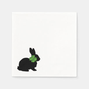 Kleeblatt Bunny Serviette