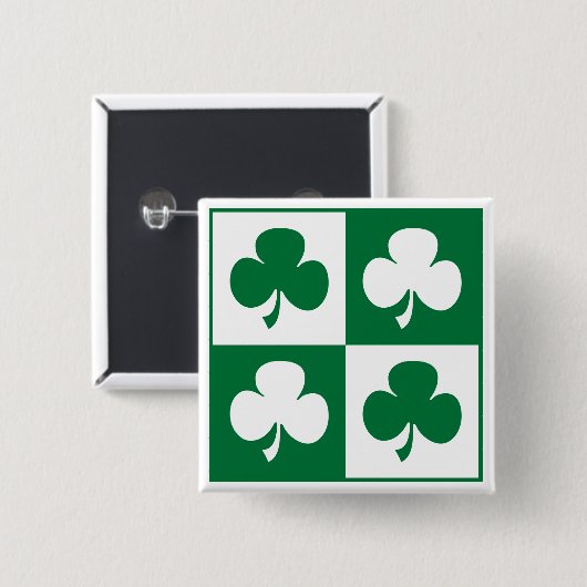 Kleeblatt Button (Vorne & Hinten)