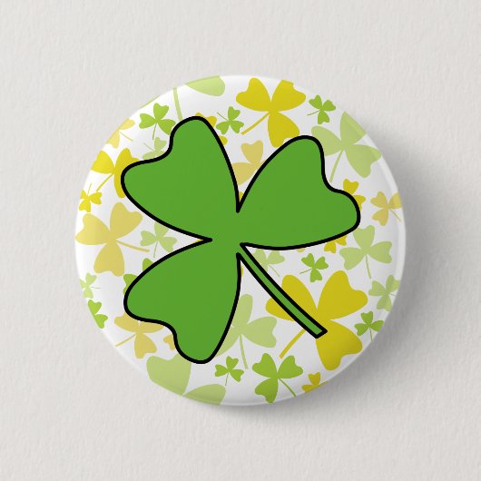 Kleeblatt Button (Vorderseite)