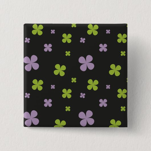 Kleeblatt Button (Vorderseite)