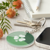 Kleeblatt Cascade Schlüsselanhänger (Vorderseite rechts)