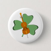 Kleeblatt Cello Button (Vorderseite)