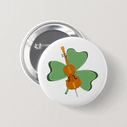 Kleeblatt Cello Button (Vorne & Hinten)