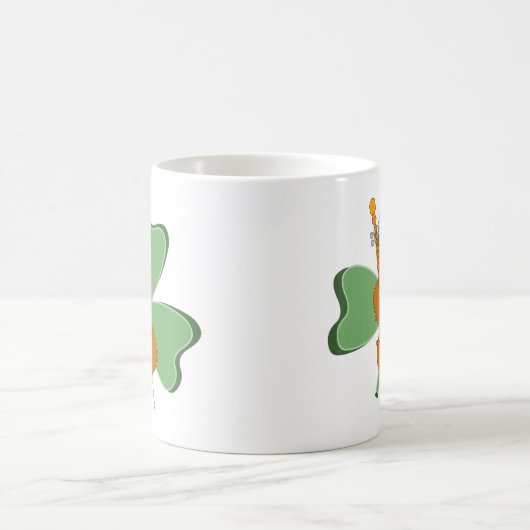 Kleeblatt Cello Kaffeetasse (Mittel)