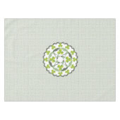 Kleeblatt Celtic Inspiriert Pattern St. Patrick's Tischdecke (Vorderseite (Horizontal))
