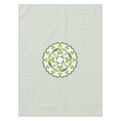 Kleeblatt Celtic Inspiriert Pattern St. Patrick's Tischdecke (Vorderseite)
