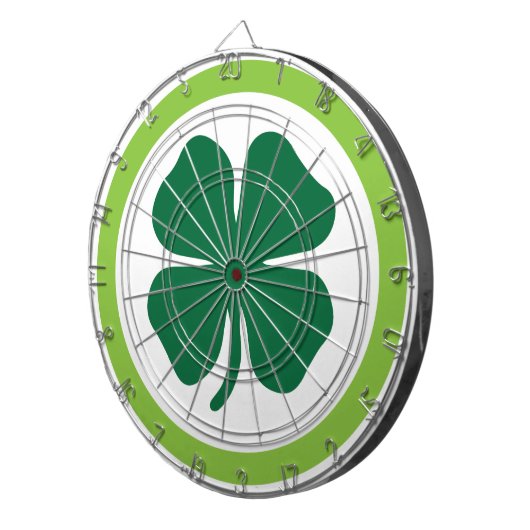 Kleeblatt Circle Dartscheibe (Vorderseite rechts)