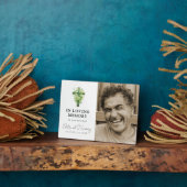 Kleeblatt Clover Cross Memorial Foto Fotoplatte (Seite)