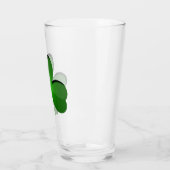 Kleeblatt Clover Design Trinkglas Glas (Links)
