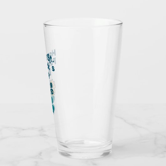 Kleeblatt Clover Irish Happy St Patrick`s Day Glas (Links)