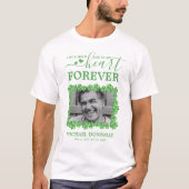 Kleeblatt Clover Memorial Foto T - Shirt (Vorderseite)