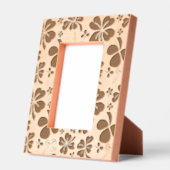 Kleeblatt Clover Muster Vier Blätter Geätzte Rahmen (Links)