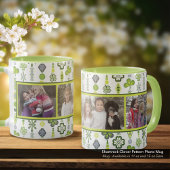 Kleeblatt Clover Pattern Foto Tasse