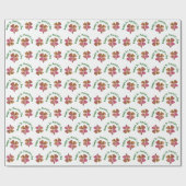Kleeblatt Clover Pink St. Patrick`s Day Geschenkpapier (Flach)