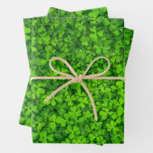 Kleeblatt Clovers Geschenkpapier Set (Beispiel)
