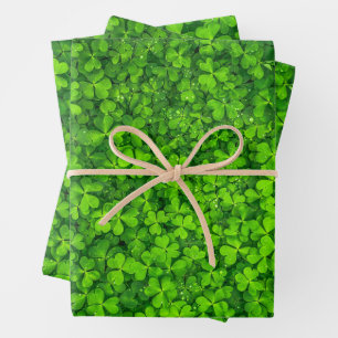 Kleeblatt Clovers Geschenkpapier Set