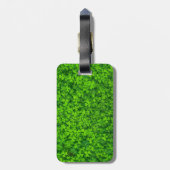 Kleeblatt Clovers Green Irish Symbol Irland Gepäckanhänger (Rückseite vertikal)
