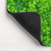 Kleeblatt Clovers Green Irish Symbol Irland Mousepad (Ecke)