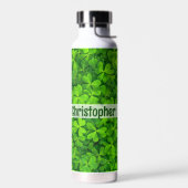 Kleeblatt Clovers Name hinzufügen Trinkflasche (Links)