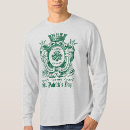 Kleeblatt Coat of Arm Wappen St.Patrick's Day T-Shirt